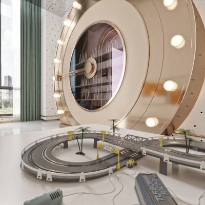 现代儿童娱乐室