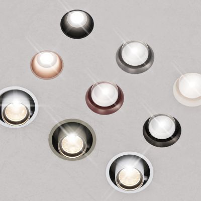 现代嵌入式筒灯射灯