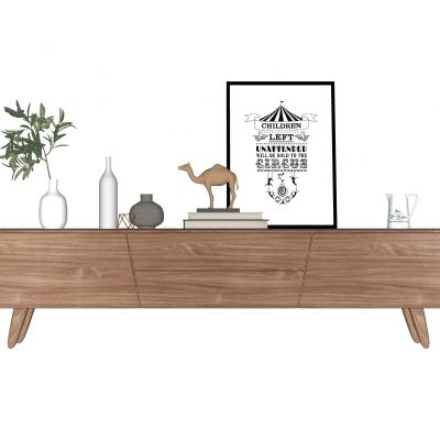 北欧电视柜边柜饰品柜玄关柜