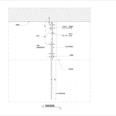 电动、玻璃挡烟垂壁（动态块）节点