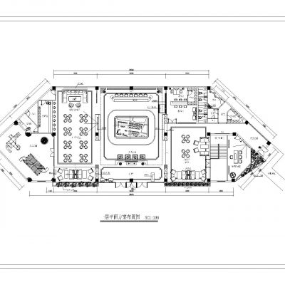 售楼部平面方案