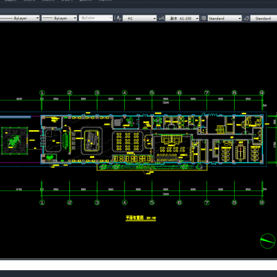 售楼部平面三个方案