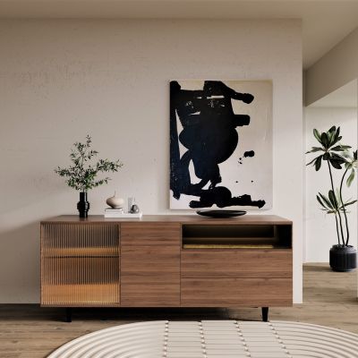 侘寂，边柜，装饰柜，玄关柜，原木