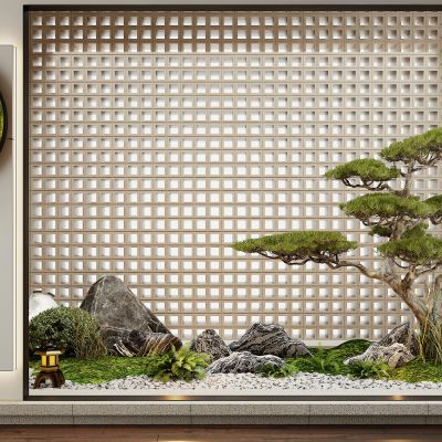 景观，小品，植物，造景