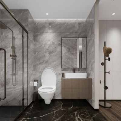 现代轻奢卫生间