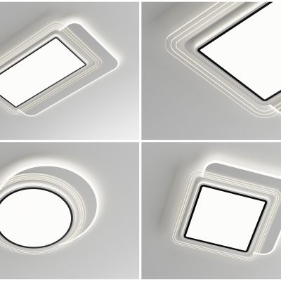 现代轻奢吸顶灯客厅灯卧室灯