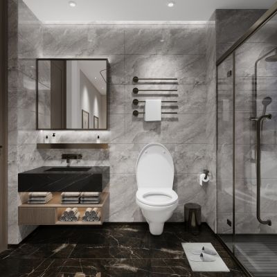 现代轻奢卫生间