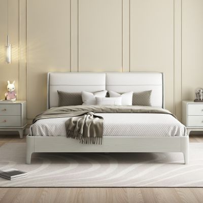 北欧双人床床头柜