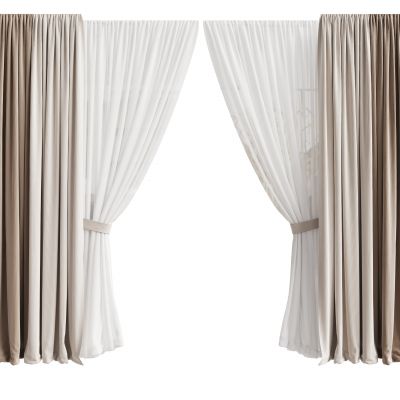 现代窗帘 窗纱