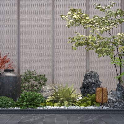 现代景观植物造景小品