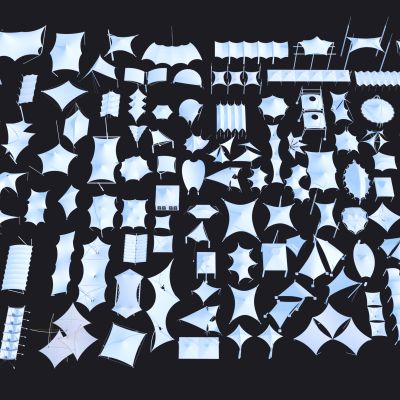 现代异形张拉膜