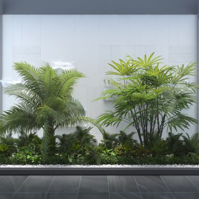 现代植物堆.3D模型