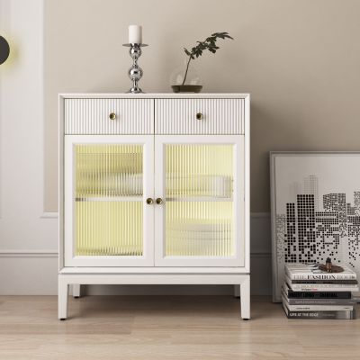北欧奶油风家具边柜餐边柜