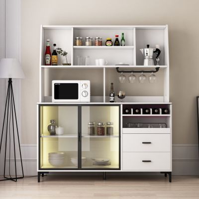 北欧奶油风家具边柜餐边柜