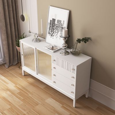 北欧奶油风家具边柜餐边柜