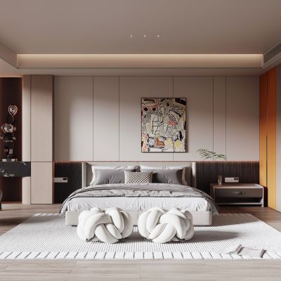 现代卧室