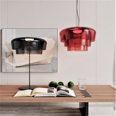 玻璃，台灯，吊灯，灯具，现代，时尚，轻奢，卧室，餐厅