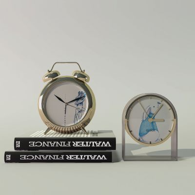 现代生活用品金属闹钟