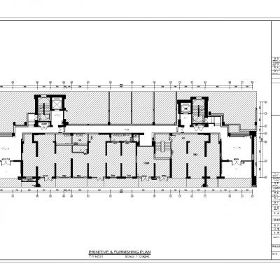 全套住宅大楼门及工区施工图