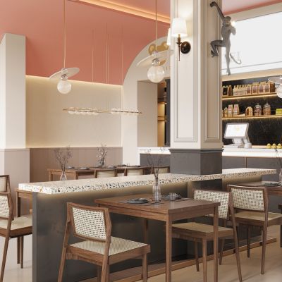 现代新古典茶餐厅