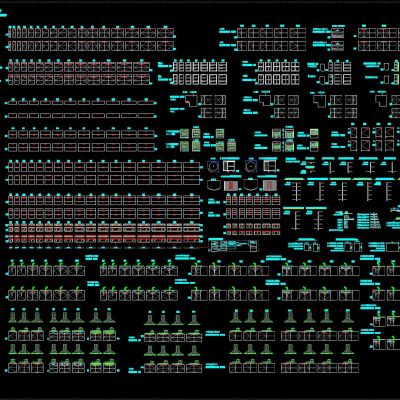 专业橱柜公司CAD标准图库(店主推荐)