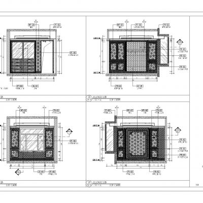 欧式风格全套施工图
