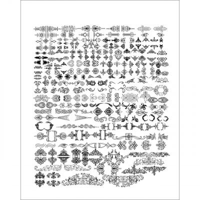 最全各类石膏 木线角线图库