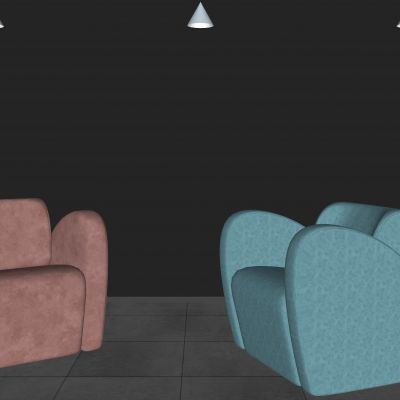 polifor现代风格 单人沙发 懒人沙发