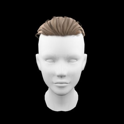 男士发型头模