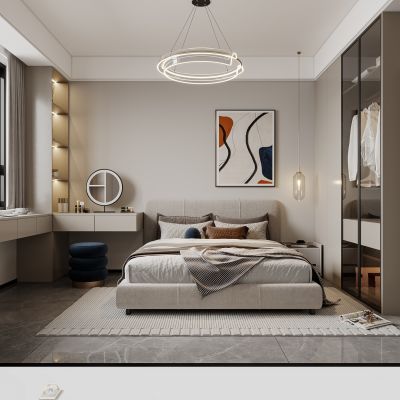 现代卧室