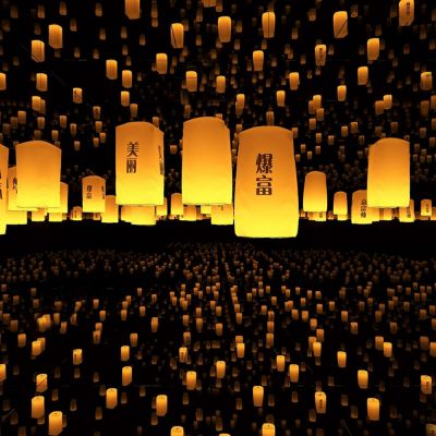 现代孔明灯_许愿灯