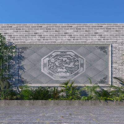 现代花坛景观组合