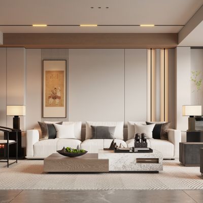 新中式客厅