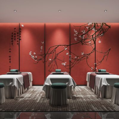 新中式养生会所包间