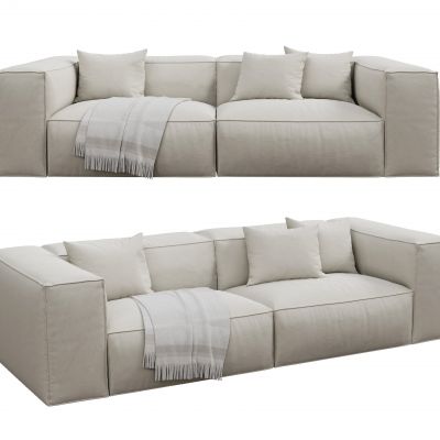 Corner现代双人沙发