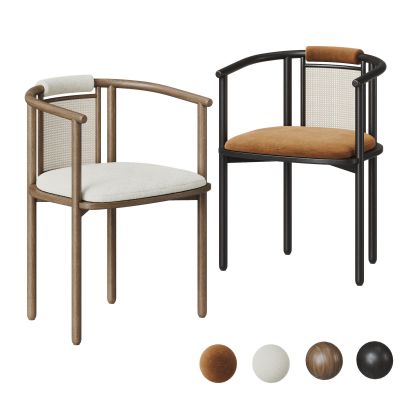 侘寂风椅子 餐椅