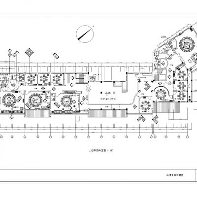 中式餐厅会所平面方案