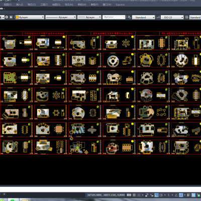 沙发餐桌组合图库（含遮罩）