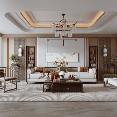 新中式客厅