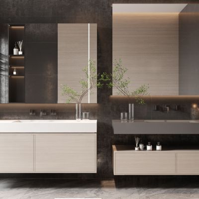 浴室柜 卫浴柜 洗手台