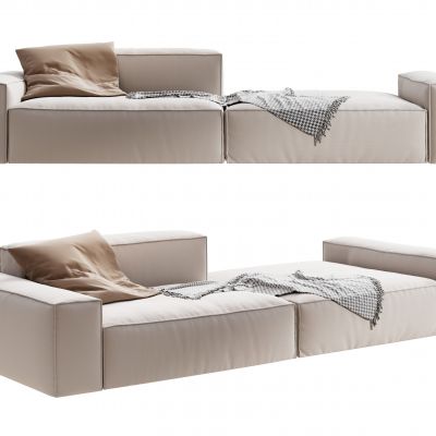 poliform 现代双人沙发