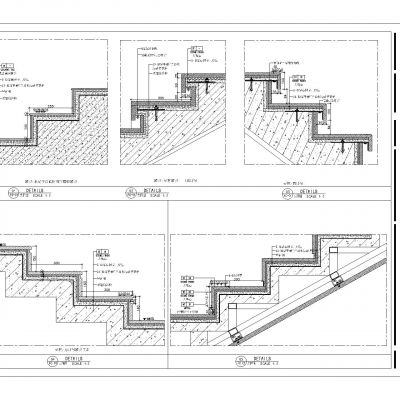 各类材质踏步节点