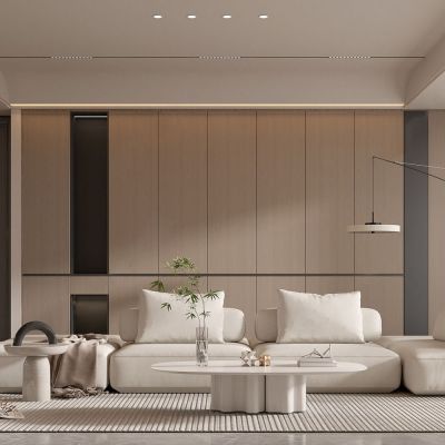 现代简约客餐厅