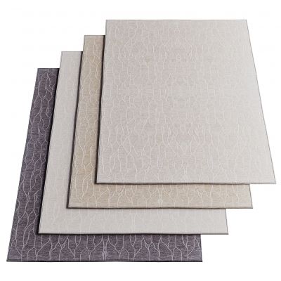 Minotti现代方形布艺地毯