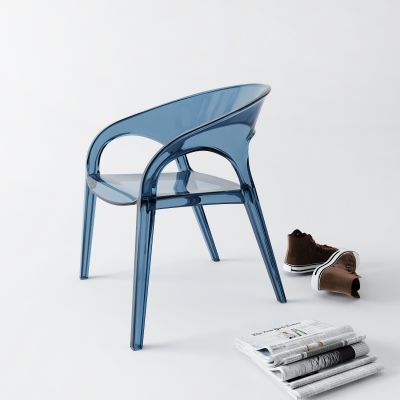 现代亚克力休闲椅