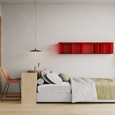 奶油风，儿童房，混搭，现代，侘寂