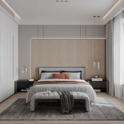 现代卧室