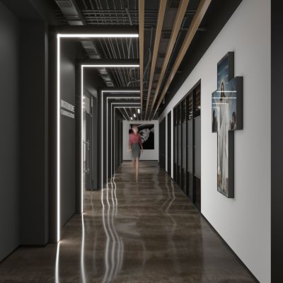 办公区走廊