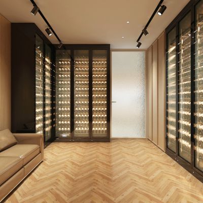 不锈钢红酒窖冷藏室恒温室恒温柜展示柜冷藏柜红酒酒窖