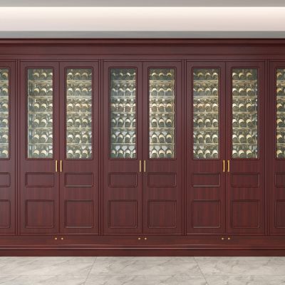 实木红酒窖冷藏室恒温室恒温柜展示柜冷藏柜红酒酒窖